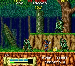 une photo d'Ã©cran de The Astyanax sur Arcade